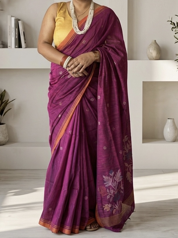 Linen Sarees